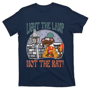 Light The Lamp Not The Rat Christmas Funny Holiday Rat T-Shirt