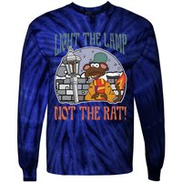 Light The Lamp Not The Rat Christmas Funny Holiday Rat Tie-Dye Long Sleeve Shirt