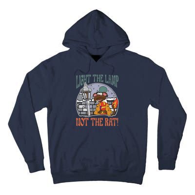 Light The Lamp Not The Rat Christmas Funny Holiday Rat Tall Hoodie