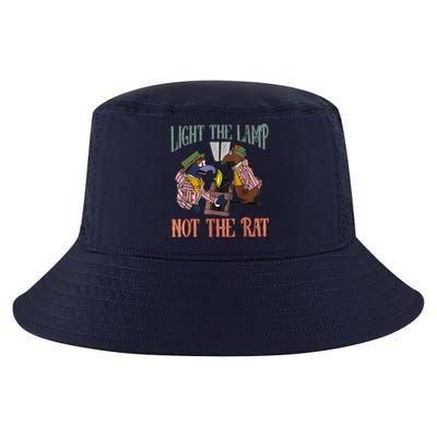 Light The Lamp Not The Rat Christmas Funny Holiday Rat Cool Comfort Performance Bucket Hat