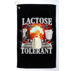 Lactose Tolerant Platinum Collection Golf Towel