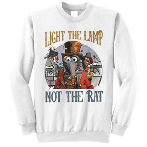 Light The Lamp Not The Rat Christmas Funny Holiday Rat Sweatshirt