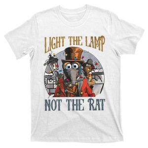 Light The Lamp Not The Rat Christmas Funny Holiday Rat T-Shirt