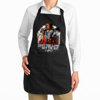 Light The Lamp Not The Rat Christmas Full-Length Apron With Pockets