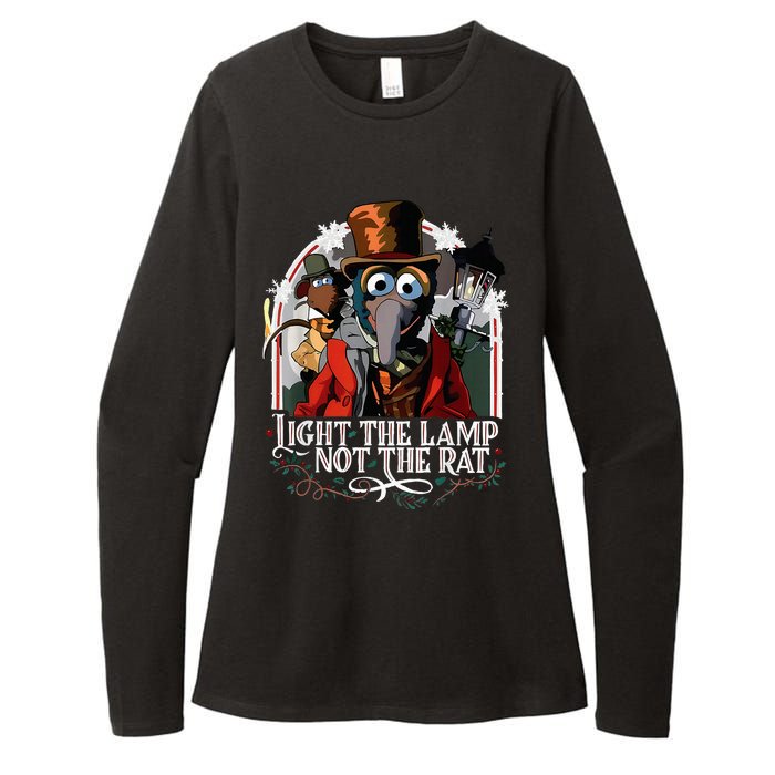 Light The Lamp Not The Rat Christmas Womens CVC Long Sleeve Shirt