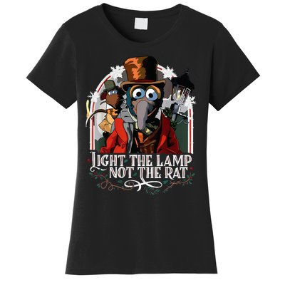 Light The Lamp Not The Rat Christmas Women's T-Shirt