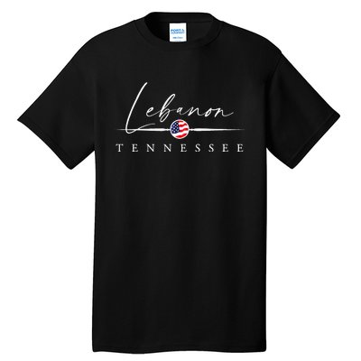 Lebanon Tennessee Tall T-Shirt