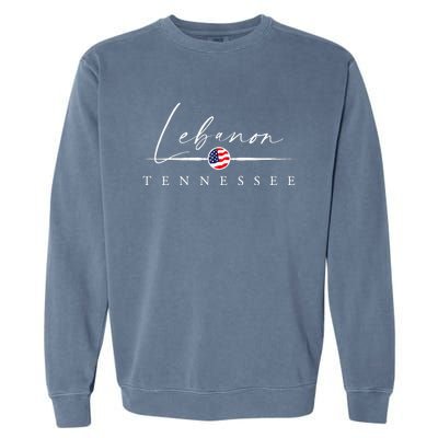 Lebanon Tennessee Garment-Dyed Sweatshirt