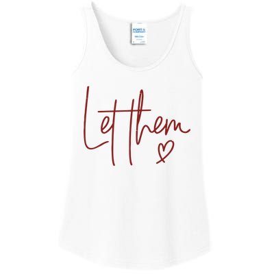 Let Them Ladies Essential Tank