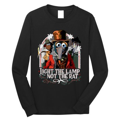 Light The Lamp Not The Rat Christmas Long Sleeve Shirt