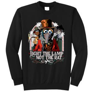 Light The Lamp Not The Rat Christmas Sweatshirt