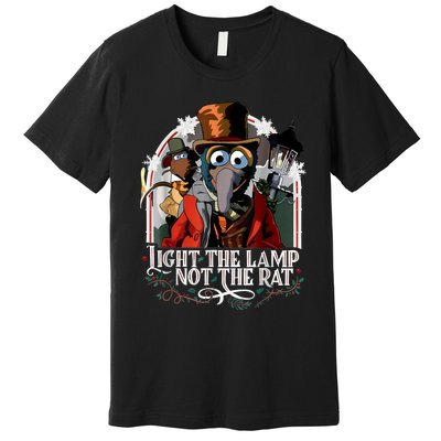 Light The Lamp Not The Rat Christmas Premium T-Shirt