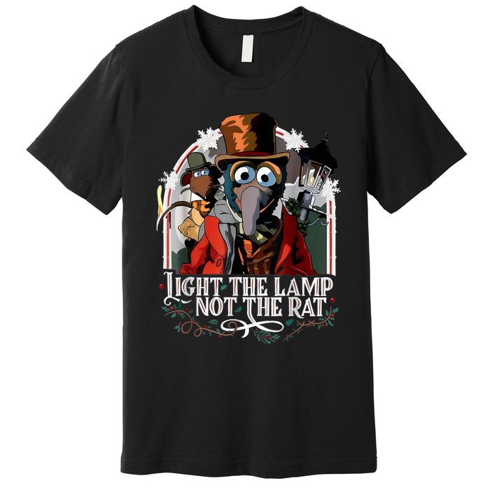 Light The Lamp Not The Rat Christmas Premium T-Shirt