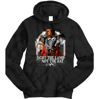 Light The Lamp Not The Rat Christmas Tie Dye Hoodie