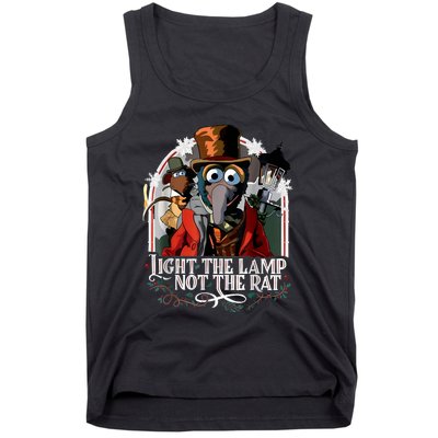 Light The Lamp Not The Rat Christmas Tank Top