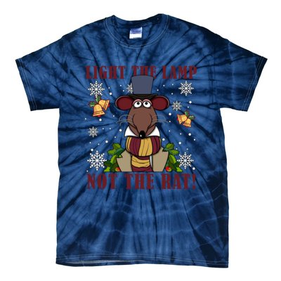 Light The Lamp Not The Rat The Muppet Christmas Tie-Dye T-Shirt