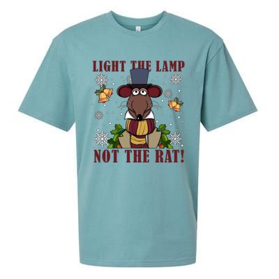 Light The Lamp Not The Rat The Muppet Christmas Sueded Cloud Jersey T-Shirt