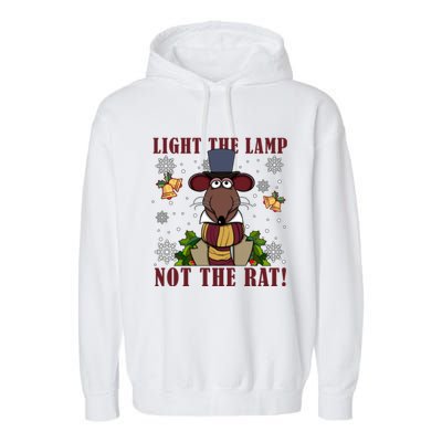 Light The Lamp Not The Rat The Muppet Christmas Garment-Dyed Fleece Hoodie