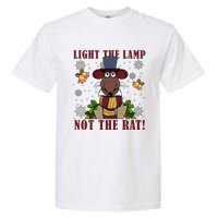 Light The Lamp Not The Rat The Muppet Christmas Garment-Dyed Heavyweight T-Shirt