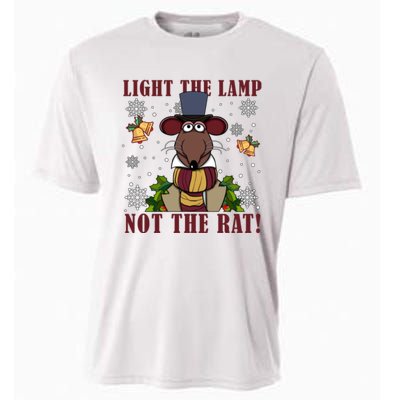 Light The Lamp Not The Rat The Muppet Christmas Cooling Performance Crew T-Shirt