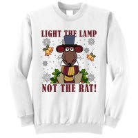 Light The Lamp Not The Rat The Muppet Christmas Sweatshirt