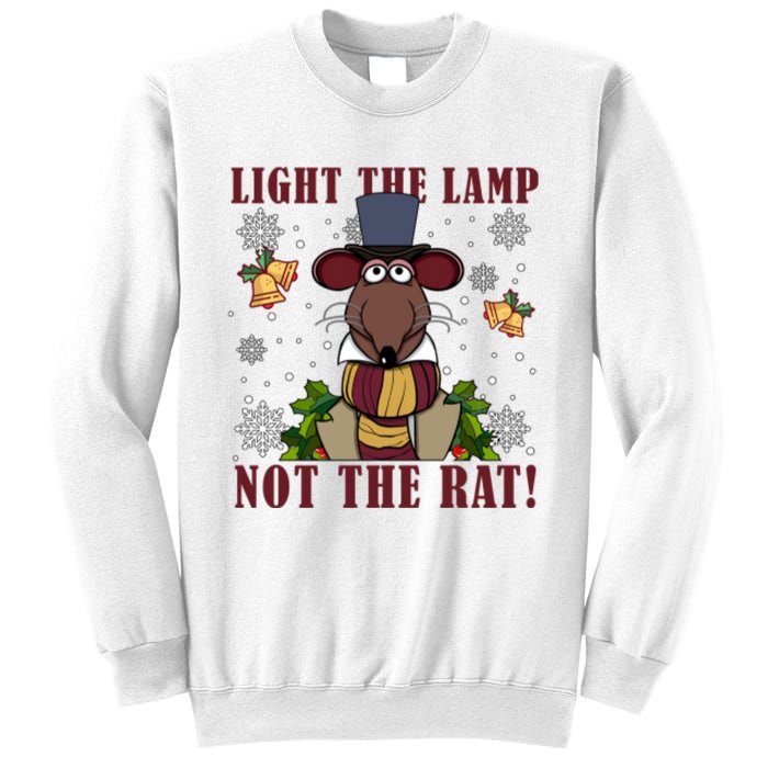 Light The Lamp Not The Rat The Muppet Christmas Sweatshirt