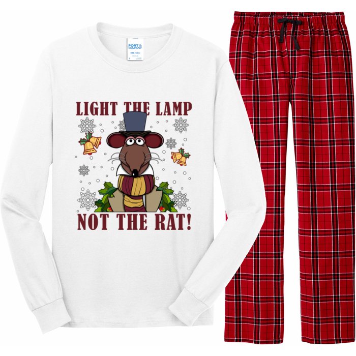 Light The Lamp Not The Rat The Muppet Christmas Long Sleeve Pajama Set