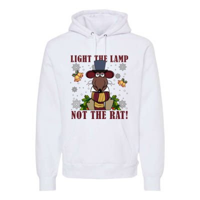 Light The Lamp Not The Rat The Muppet Christmas Premium Hoodie