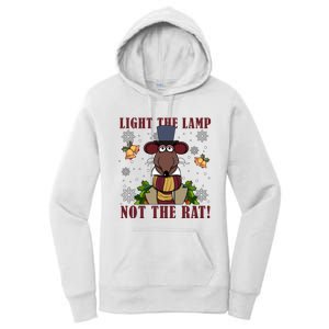 Light The Lamp Not The Rat The Muppet Christmas Women's Pullover Hoodie