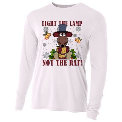 Light The Lamp Not The Rat The Muppet Christmas Cooling Performance Long Sleeve Crew