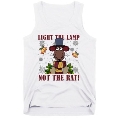 Light The Lamp Not The Rat The Muppet Christmas Tank Top