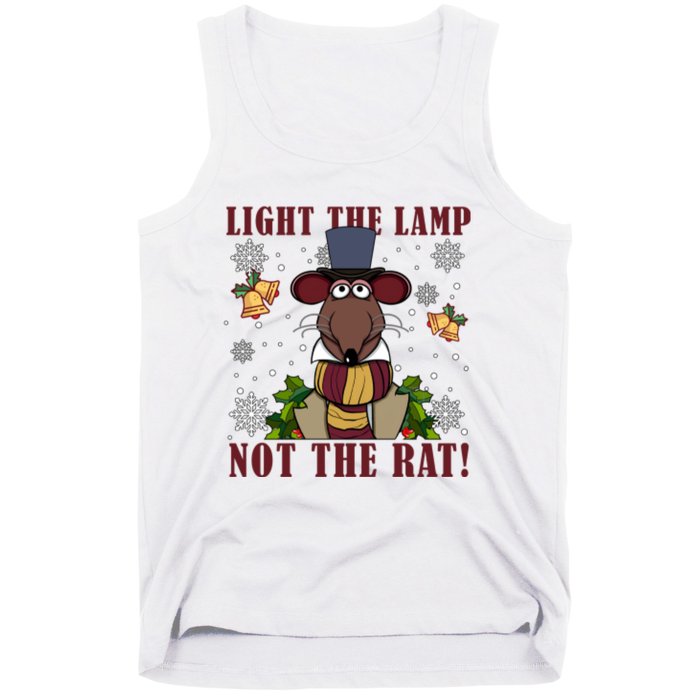 Light The Lamp Not The Rat The Muppet Christmas Tank Top