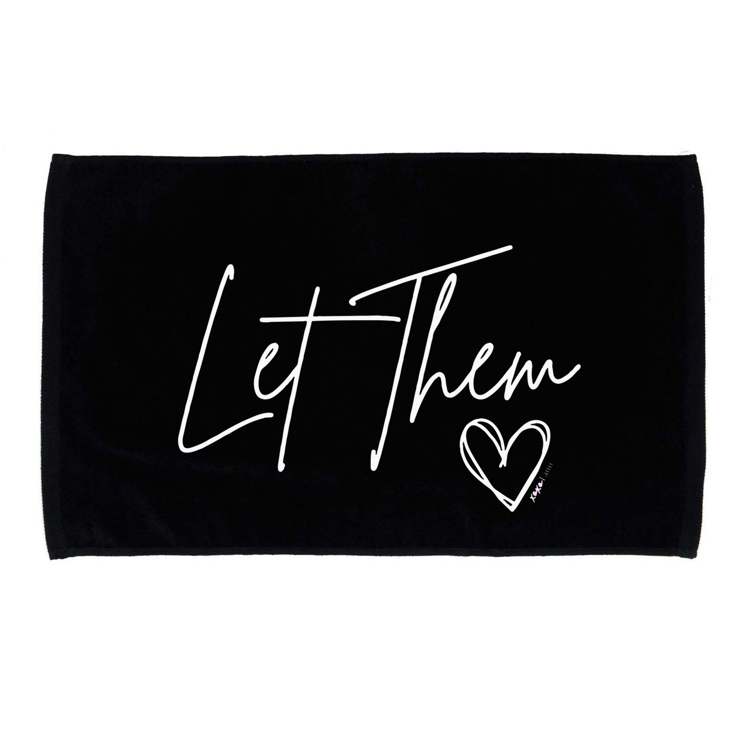 Let Them Microfiber Hand Towel