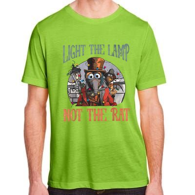 Light The Lamp Not The Rat Christmas Funny Holiday Rat Adult ChromaSoft Performance T-Shirt