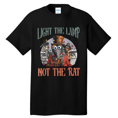 Light The Lamp Not The Rat Christmas Funny Holiday Rat Tall T-Shirt