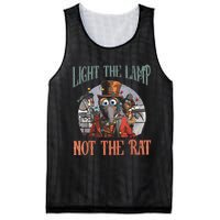 Light The Lamp Not The Rat Christmas Funny Holiday Rat Mesh Reversible Basketball Jersey Tank