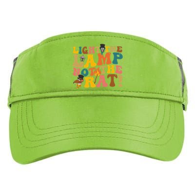 Light The Lamp Not The Rat Groovy Adult Drive Performance Visor