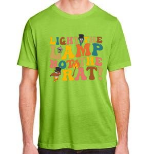 Light The Lamp Not The Rat Groovy Adult ChromaSoft Performance T-Shirt