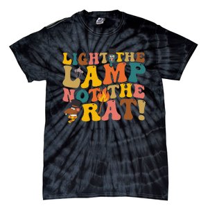 Light The Lamp Not The Rat Groovy Tie-Dye T-Shirt