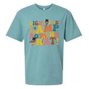 Light The Lamp Not The Rat Groovy Sueded Cloud Jersey T-Shirt