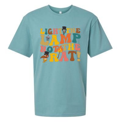 Light The Lamp Not The Rat Groovy Sueded Cloud Jersey T-Shirt