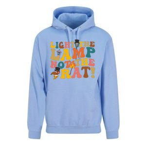 Light The Lamp Not The Rat Groovy Unisex Surf Hoodie