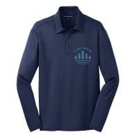 Lake Tahoe Silk Touch Performance Long Sleeve Polo