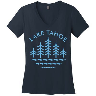 Lake Tahoe Women's V-Neck T-Shirt