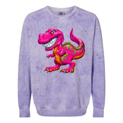 Little TRex Colorblast Crewneck Sweatshirt