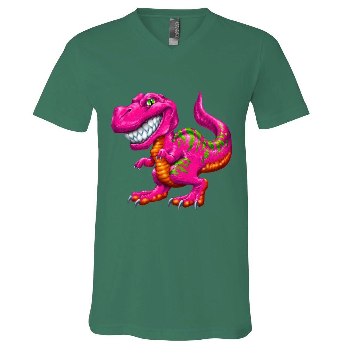 Little TRex V-Neck T-Shirt