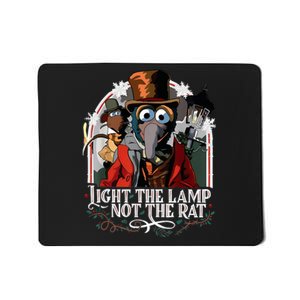 Light The Lamp Not The Rat Christmas Mousepad