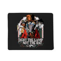 Light The Lamp Not The Rat Christmas Mousepad