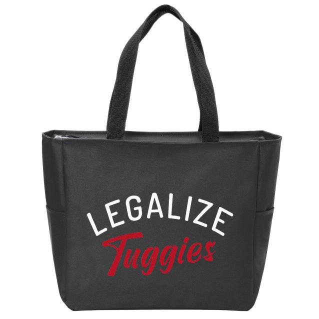 Legalize Tuggies Zip Tote Bag