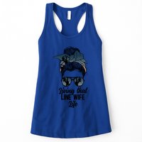 Living That Line Wife Life Line Wife Of A Line Gift Womens Tank Top